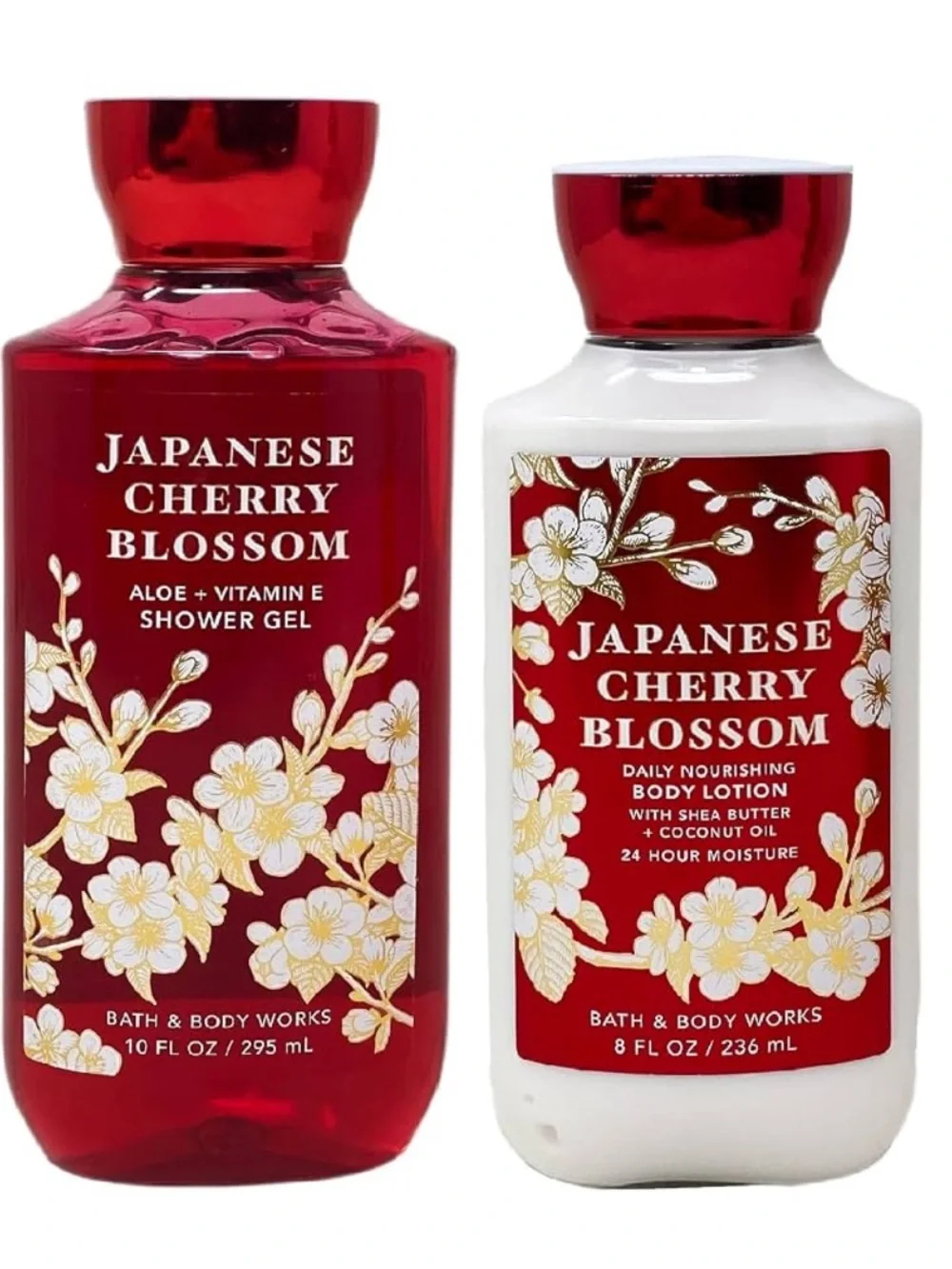 Bath & Body Works Japanese Cherry Blossom Body Lotion and Body Wash New Sealed